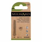 Milward Eyelets 5.5mm Nickel 40pcs