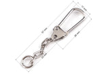 Carabiner with chain