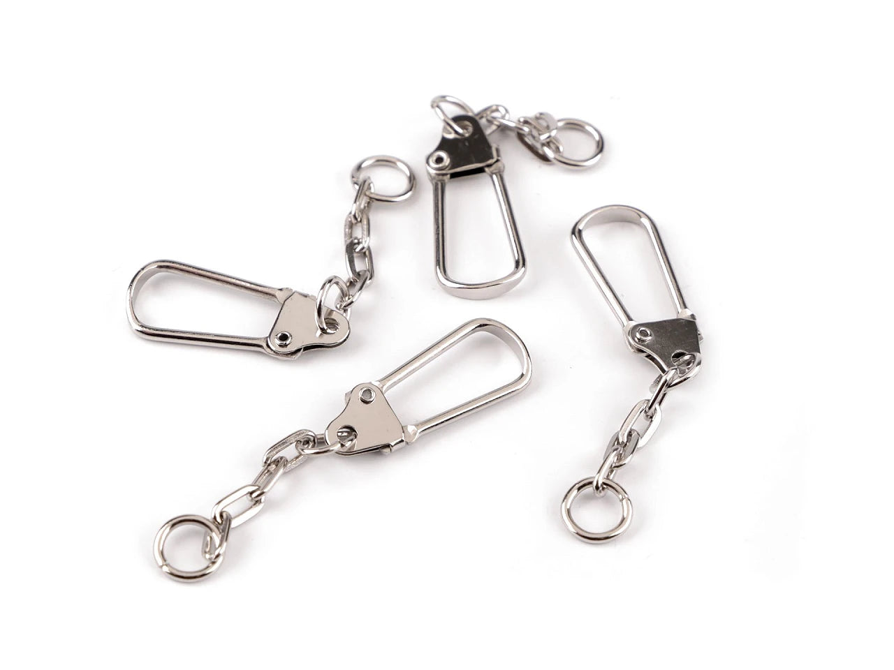 Carabiner with chain