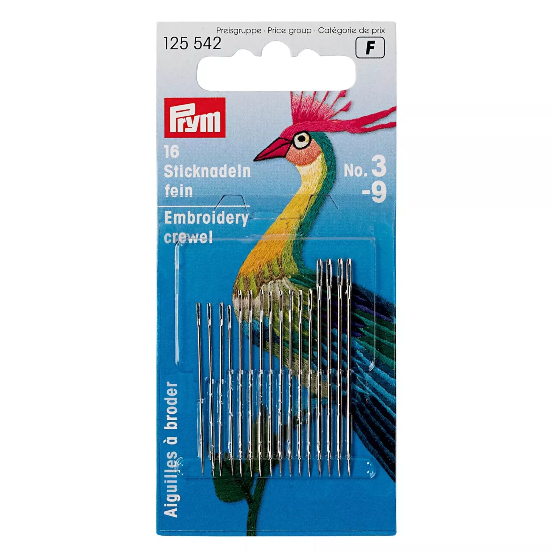 Embroidery Needles 16-pack