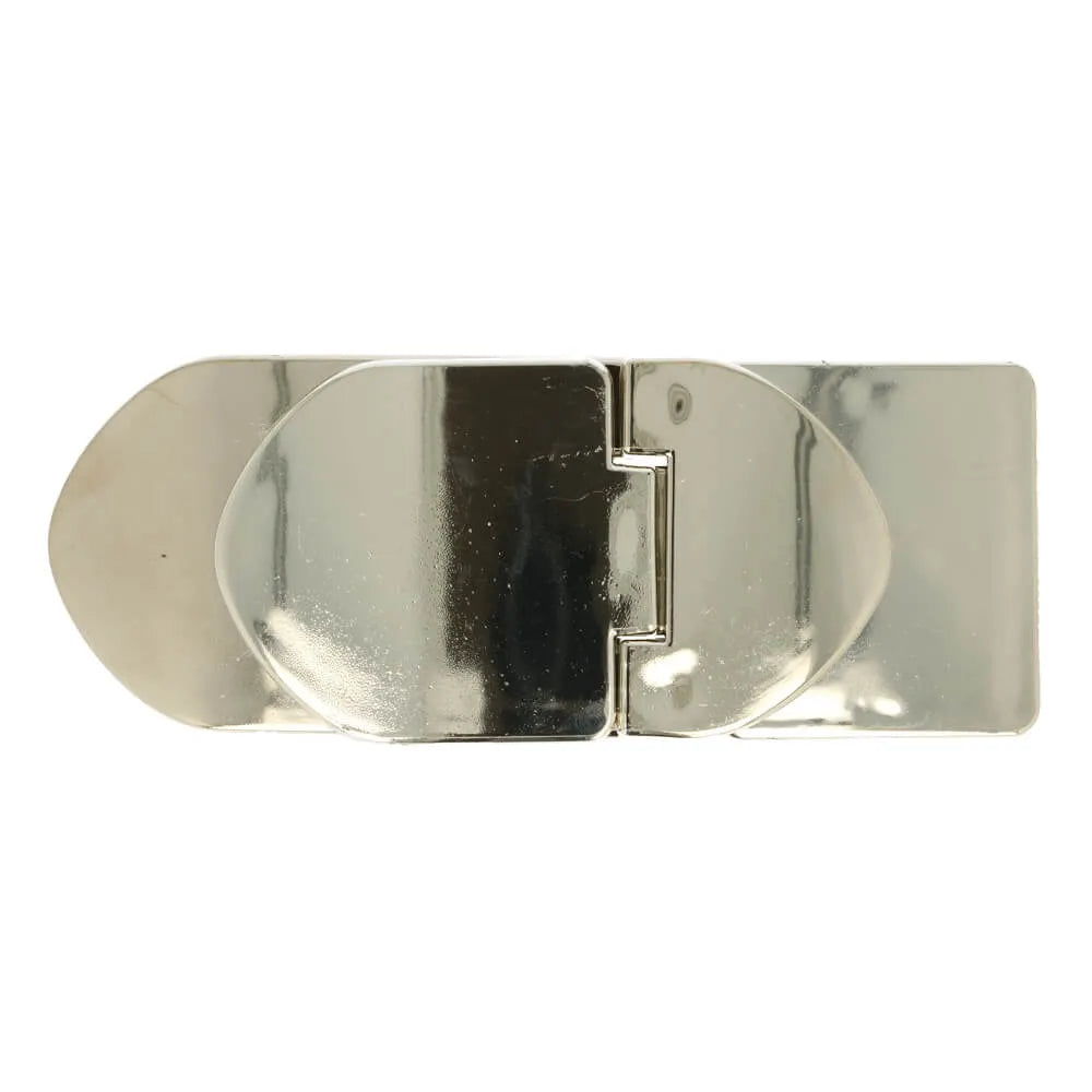 Stylish Belt Buckle silver