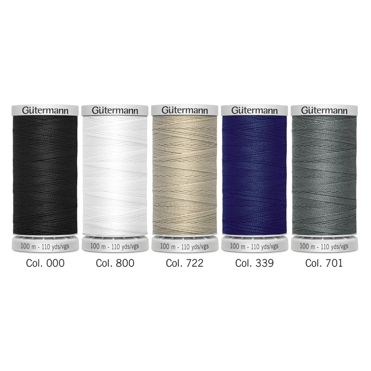 Gütermann Thread Set Extra Strong 5 rolls