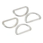 D-ring 30 mm Silver 4-pack Prym