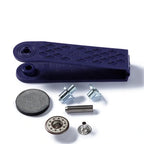 Jeans buttons 17mm Frosted White Prym