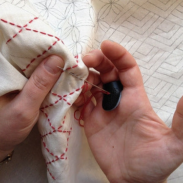 Sashiko Thimble Leather