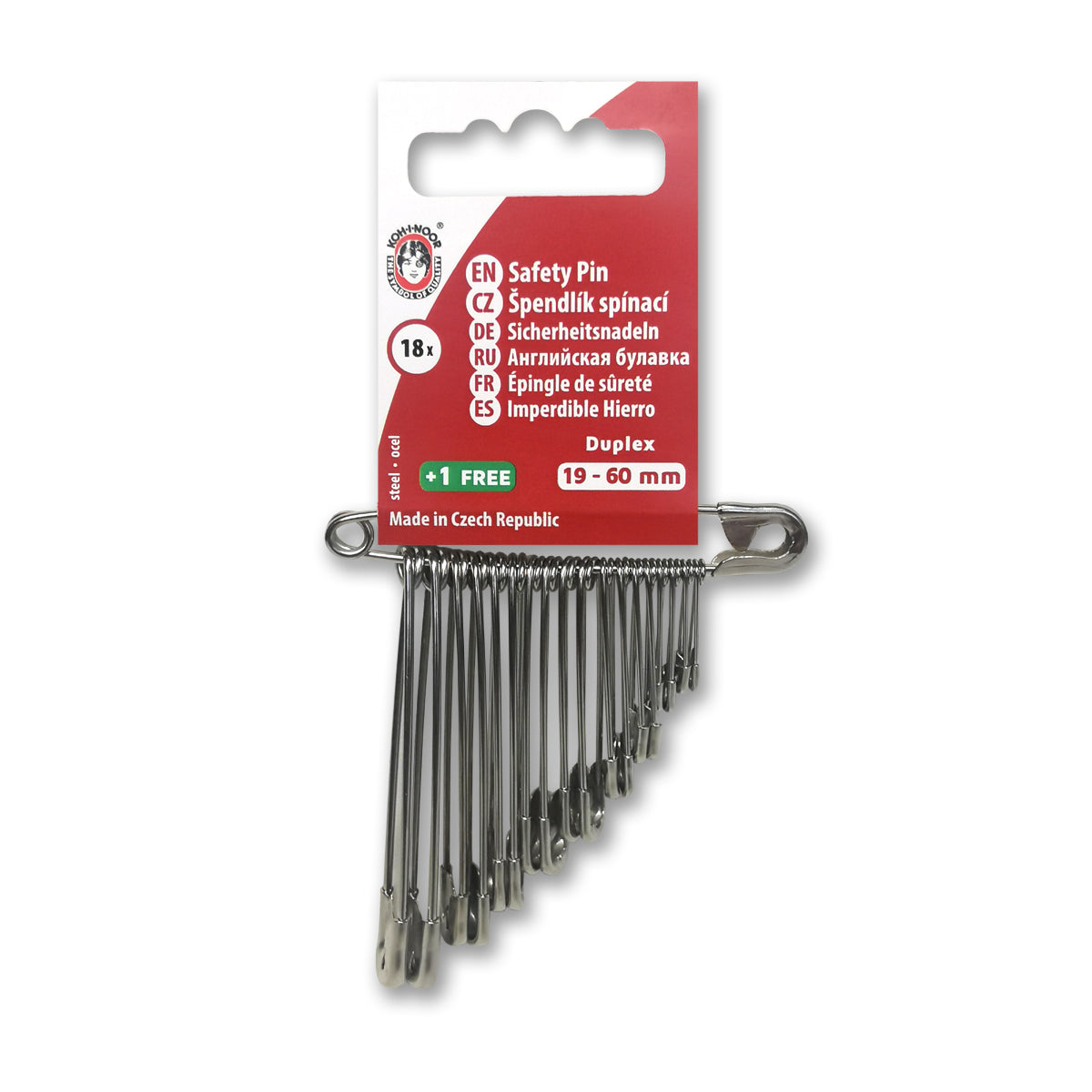 Safety pins 18-pack