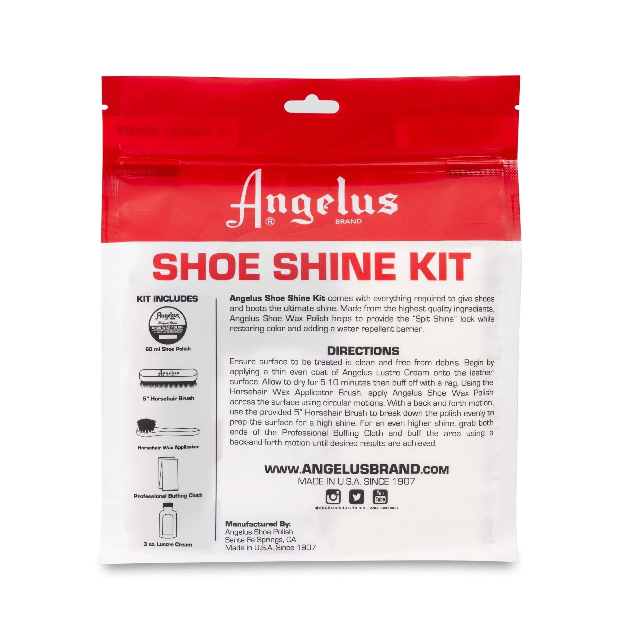 Angelus Shoe Shine Kit