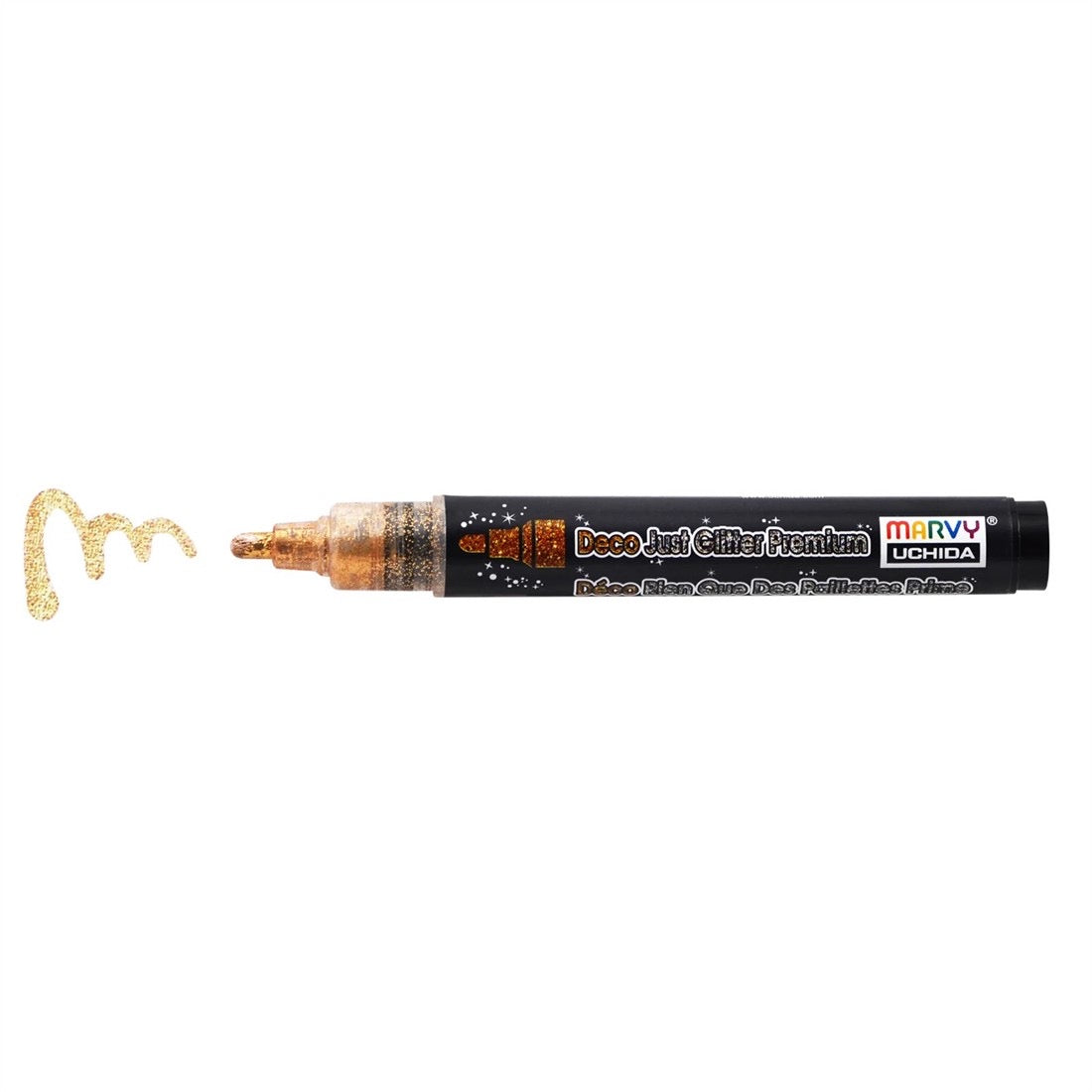 DecoFabric Textile Pen Glitter Gold