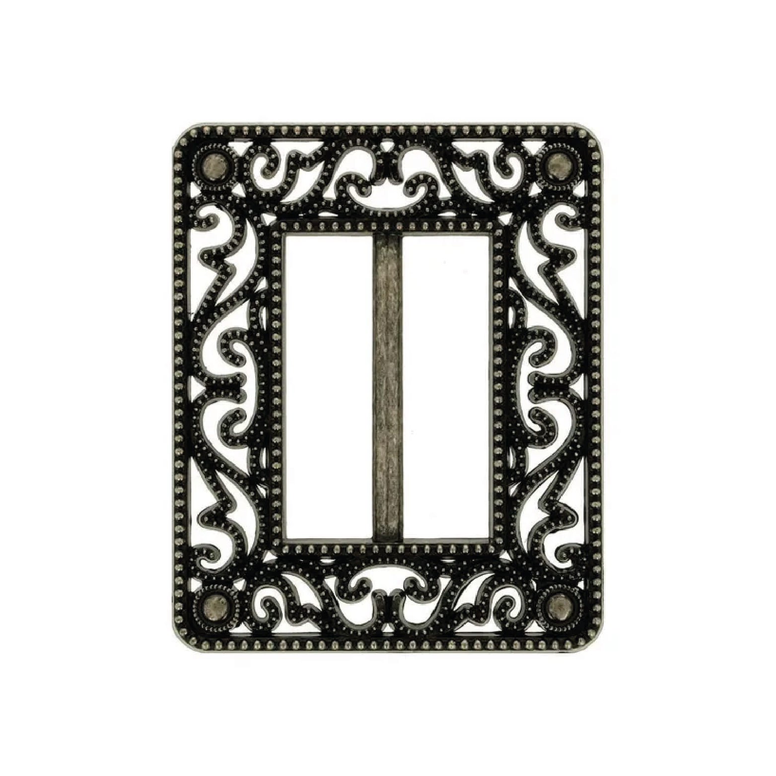 Decorative belt buckle bronze