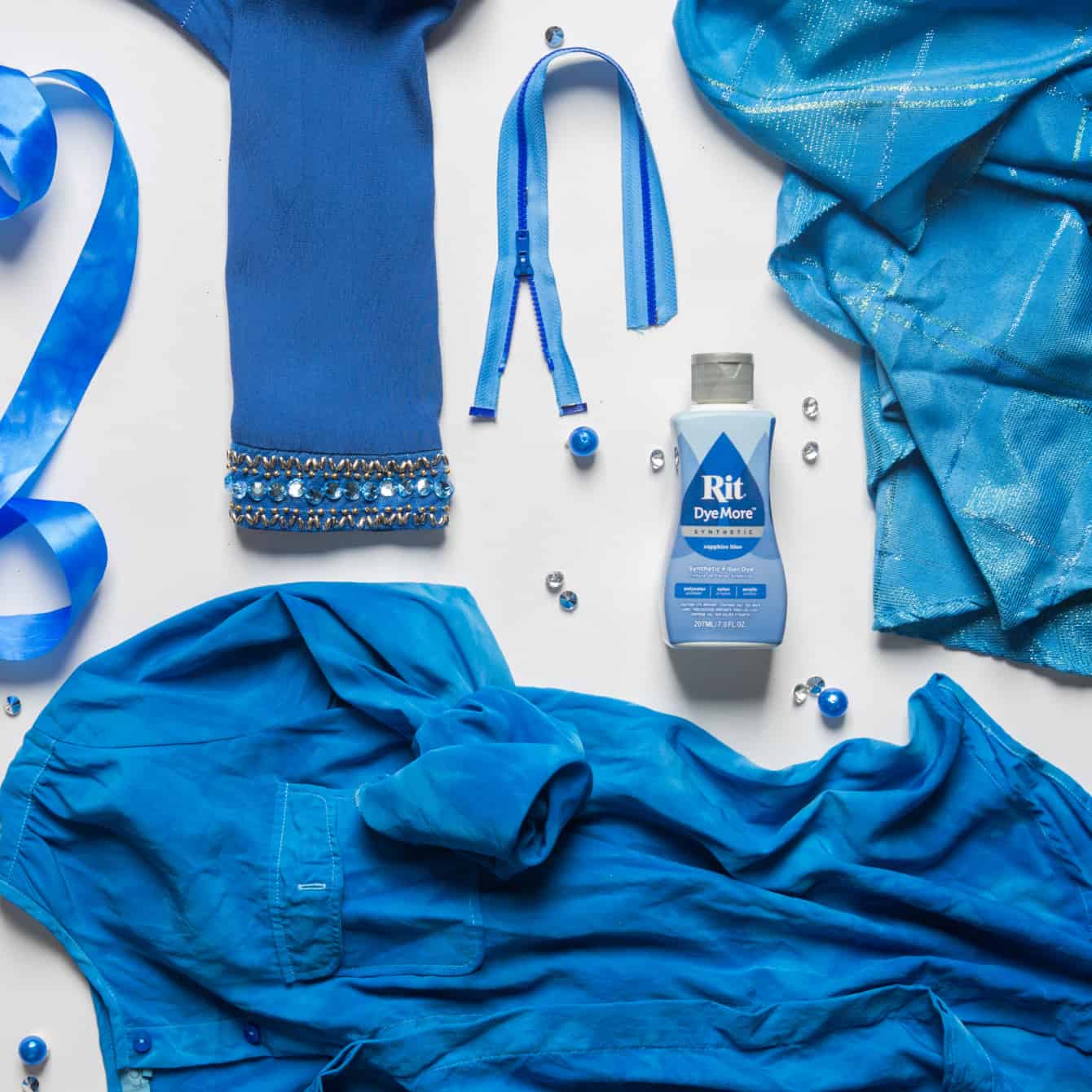 Rit DyeMore for Synthetics - Sapphire Blue
