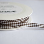 10 meters of gingham tape on a roll