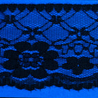 Black lace ribbon 50mm