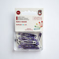 Safety pins purple & white KOH-I-NOOR