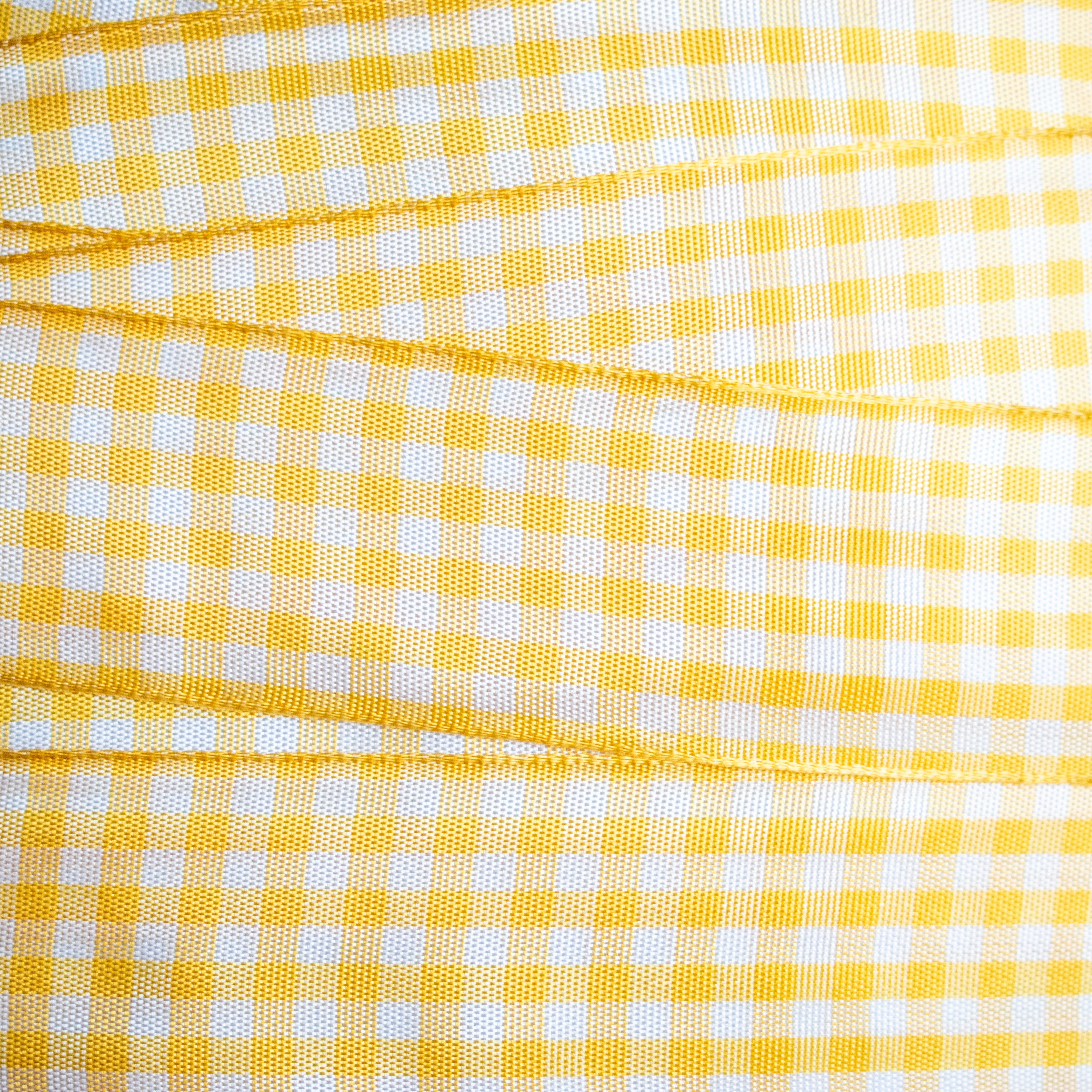 10 meters of gingham ribbon