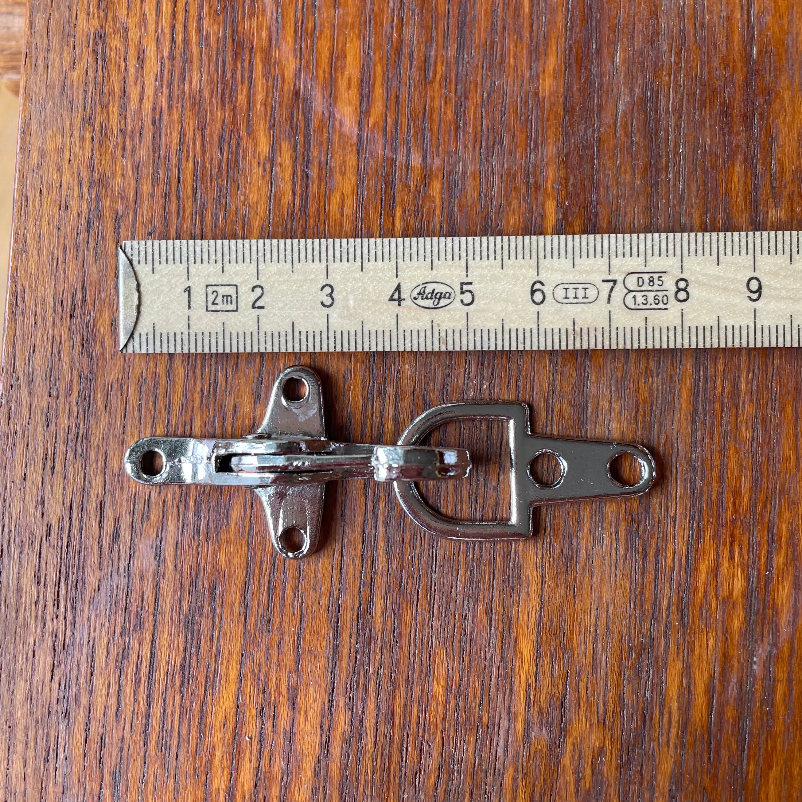 Fireman Clasp 77mm Silver