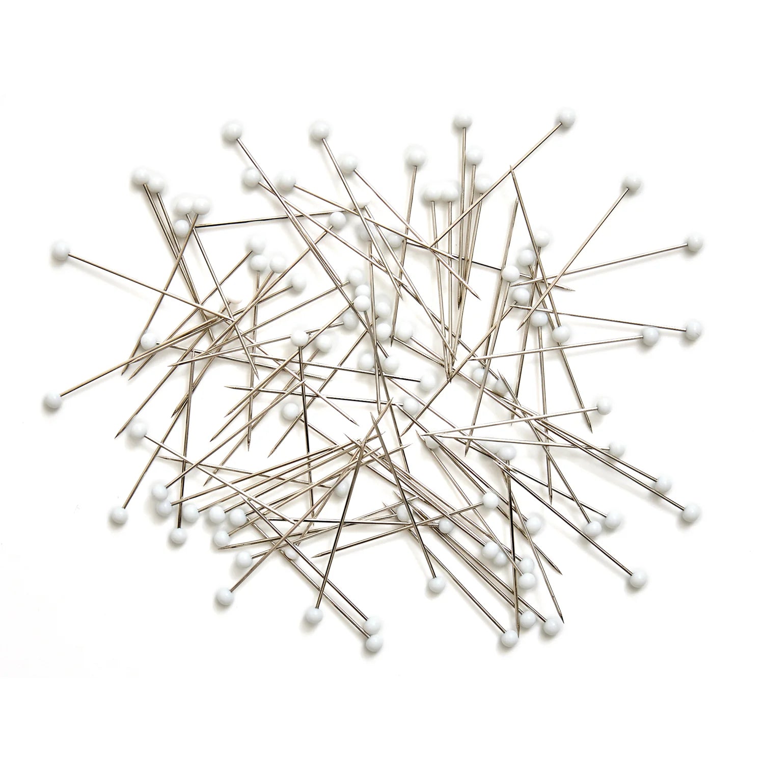 Glass head pins 95 pcs