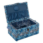 Sewing basket with handle