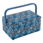 Sewing basket with handle