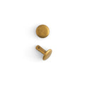 Double cap rivet Antique Brass