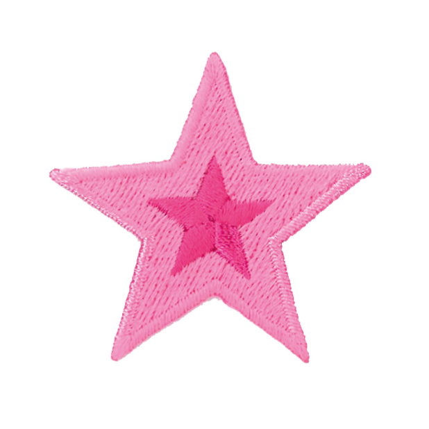 Patch pink star