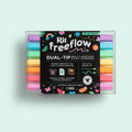 Rit FreeFlow Dual-Tip Markers Jellied Brights 7-pack