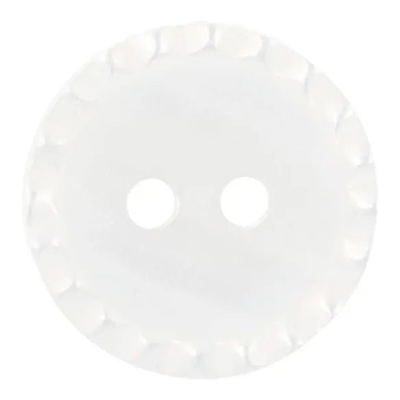 Milward Buttons White 15mm