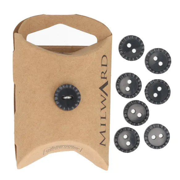 Milward Buttons Black 11mm
