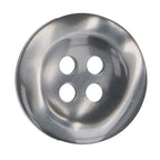 Milward Buttons Shiny Grey 15mm