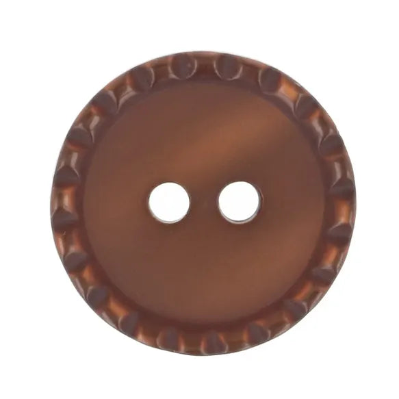 Milward Buttons Brown 18mm