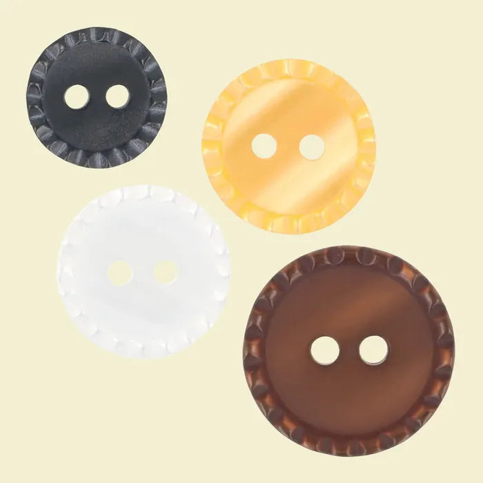 Milward Buttons Brown 18mm