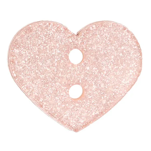 Milward Buttons Heart 18mm