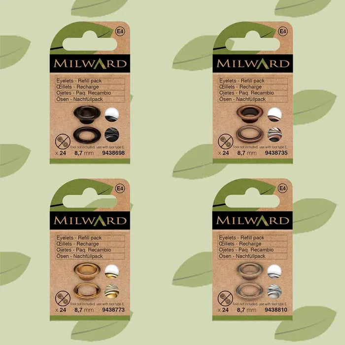 Milward Eyelets 8.7mm Black