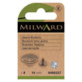 Milward Jeans Buttons 16mm Nickel