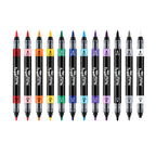 Rit FreeFlow Dual-Tip Markers Mega Mix 12-pack