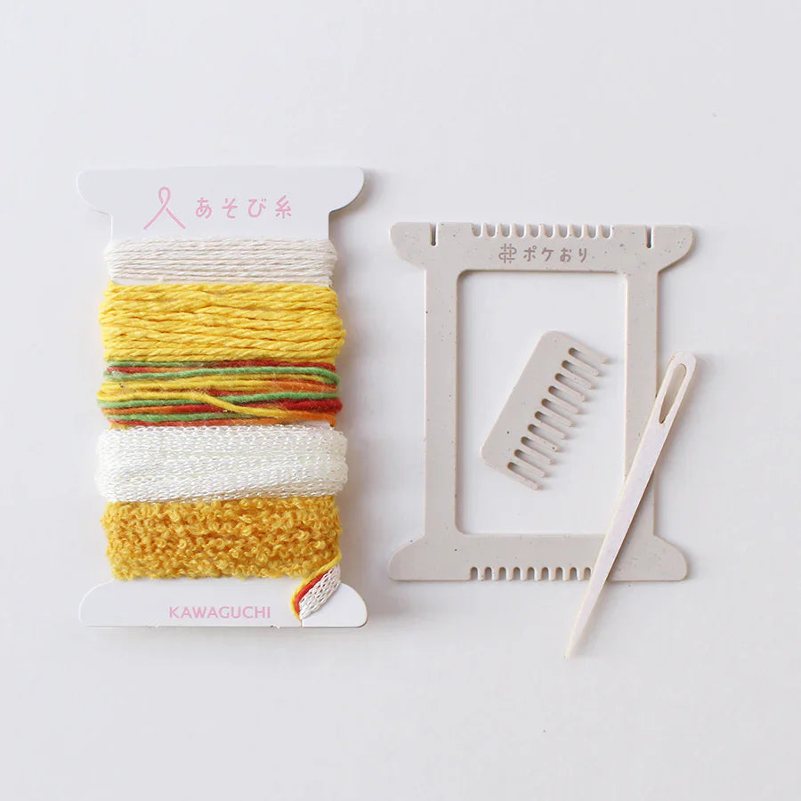 Weaving frame with tools - Pokeori