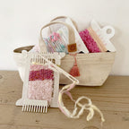 Weaving frame with tools - Pokeori