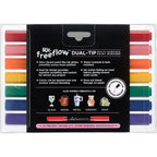 Rit FreeFlow Dual-Tip Markers Primary 7-pack