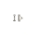 Pants & skirt hooks 9.5 mm Silver 3-pack Prym