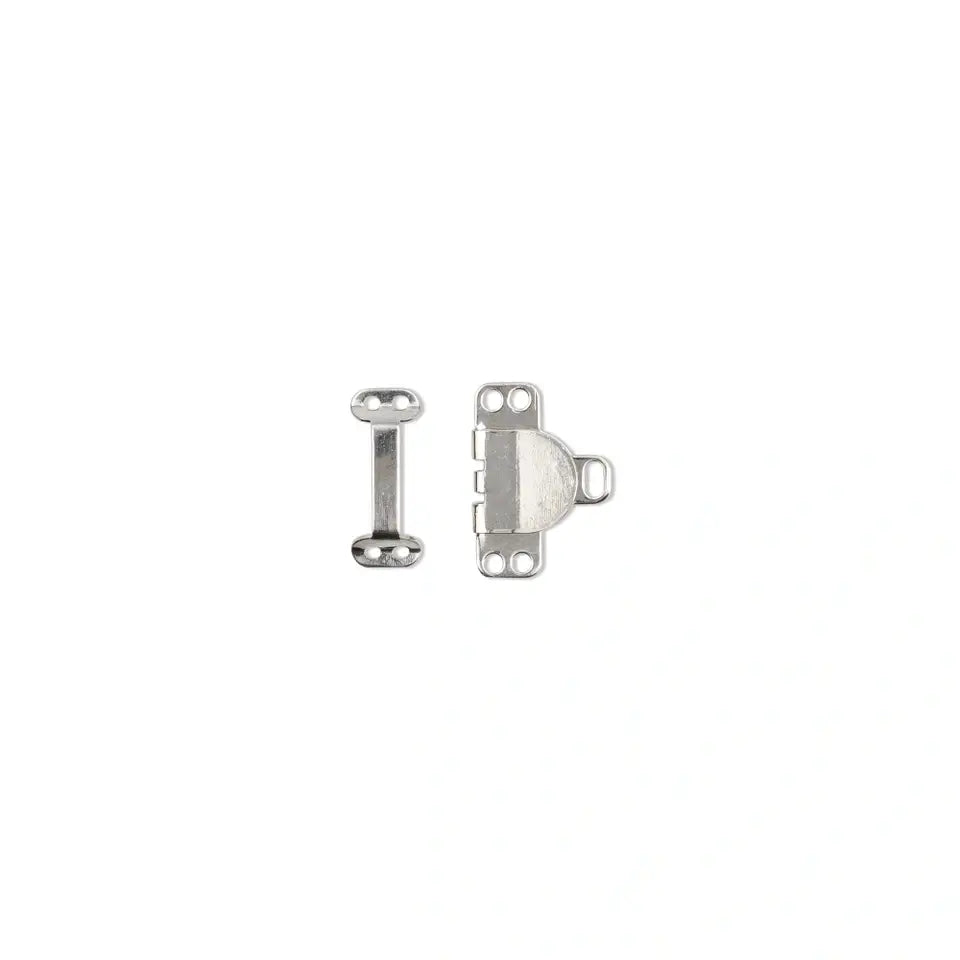 Pants & skirt hooks 9.5 mm Silver 3-pack Prym
