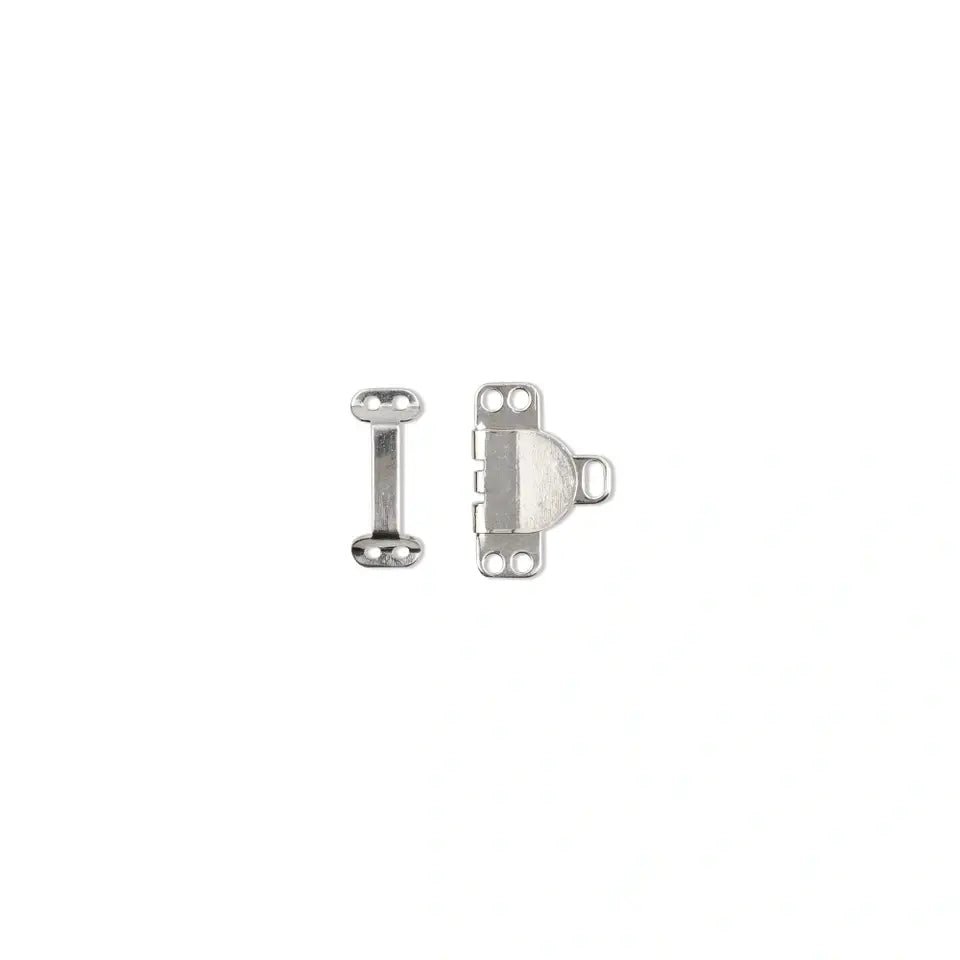 Byx & kjolhakar 9,5 mm Silver 3-pack Prym - Knappnålen
