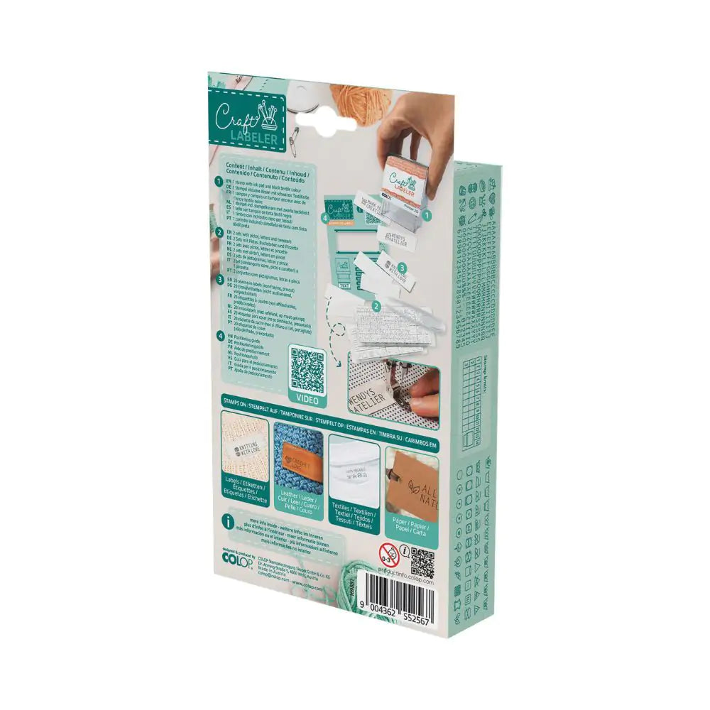 Craft Labeler Starter Kit | Personalised labels for clothing