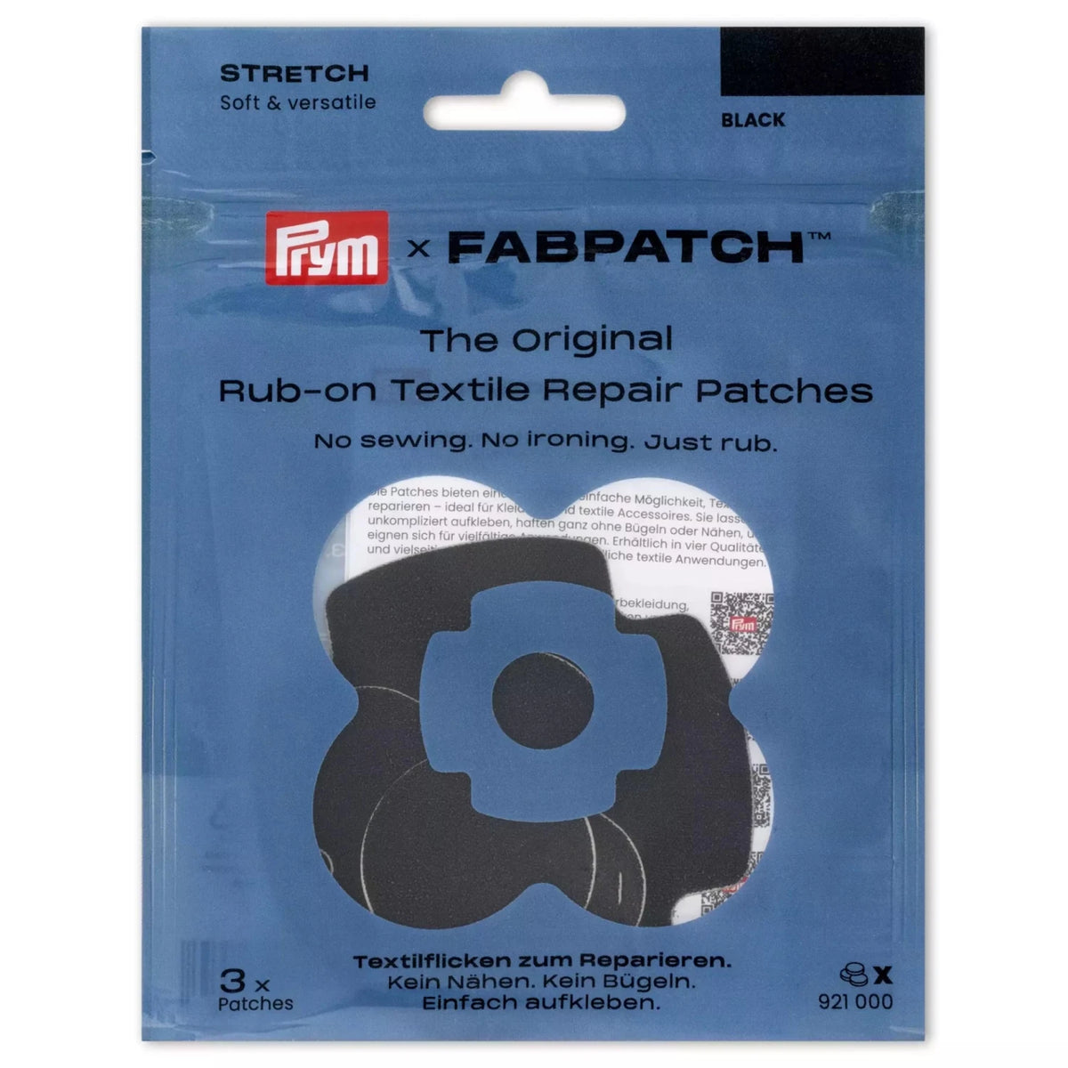 FabPatch Stretch 3-pack - Knappnålen
