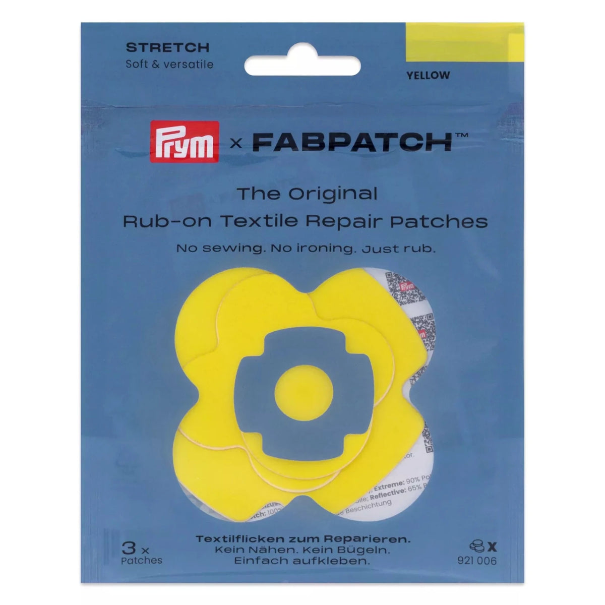 FabPatch Stretch 3-pack - Knappnålen