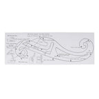 Fransk Kurvlinjal "French Curve" - Knappnålen