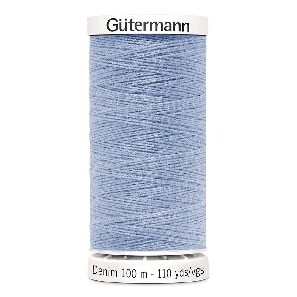 Gütermann Denimtråd 100 meter - Knappnålen