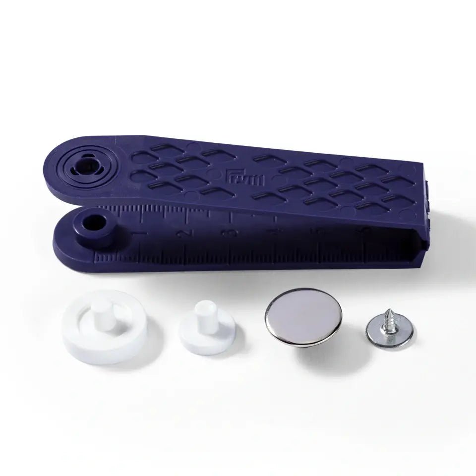 Jeansknappar 17mm Silver Prym - Knappnålen
