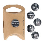 Milward Buttons Dots Black 15mm