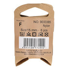 Milward Buttons Dots Purple 15mm