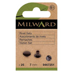 Milward Rivets 7 mm Nickel