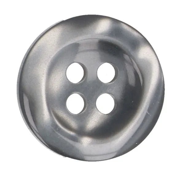 Milward Knappar Shiny Grå 15mm - Knappnålen